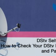 How to check your DStv Balance and Pay Onlne - DStv Self Service