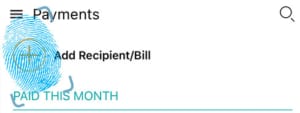 Pay DSTV On FNB App Click Add Recipient/Bill